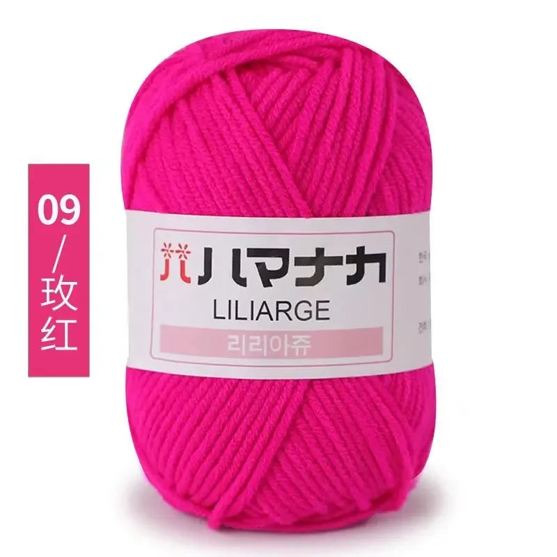 Soft Cotton Velvet Baby Knitting Yarn