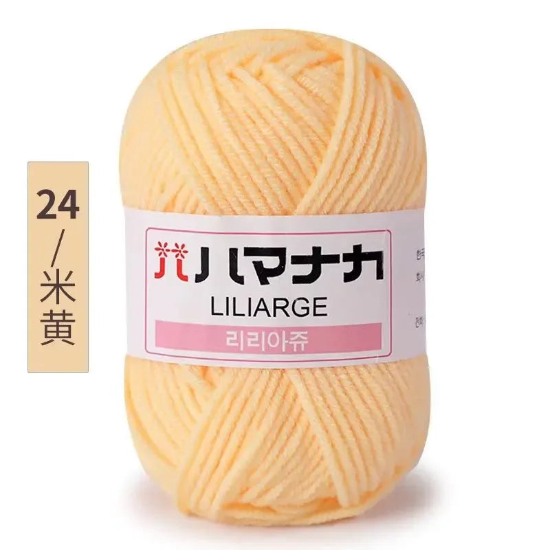 Soft Cotton Velvet Baby Knitting Yarn