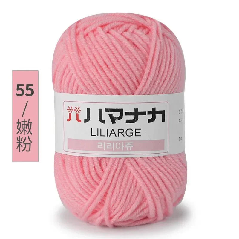 Soft Cotton Velvet Baby Knitting Yarn