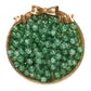 8mm Glass Crackle Spacer Beads