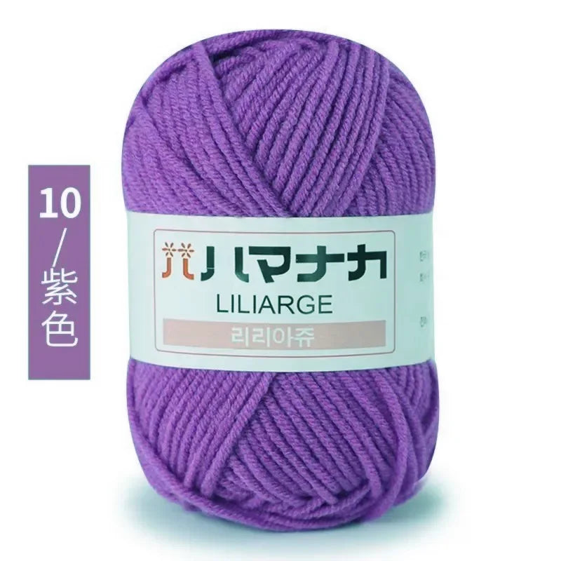 Soft Cotton Velvet Baby Knitting Yarn