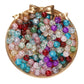 8mm Glass Crackle Spacer Beads