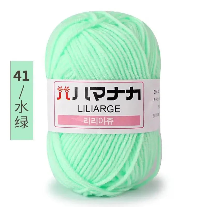 Soft Cotton Velvet Baby Knitting Yarn