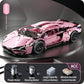 1280-Piece Technical Racing Sports Car Building Set