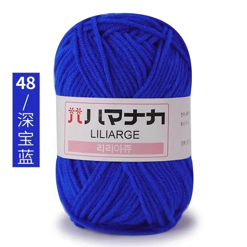 Soft Cotton Velvet Baby Knitting Yarn