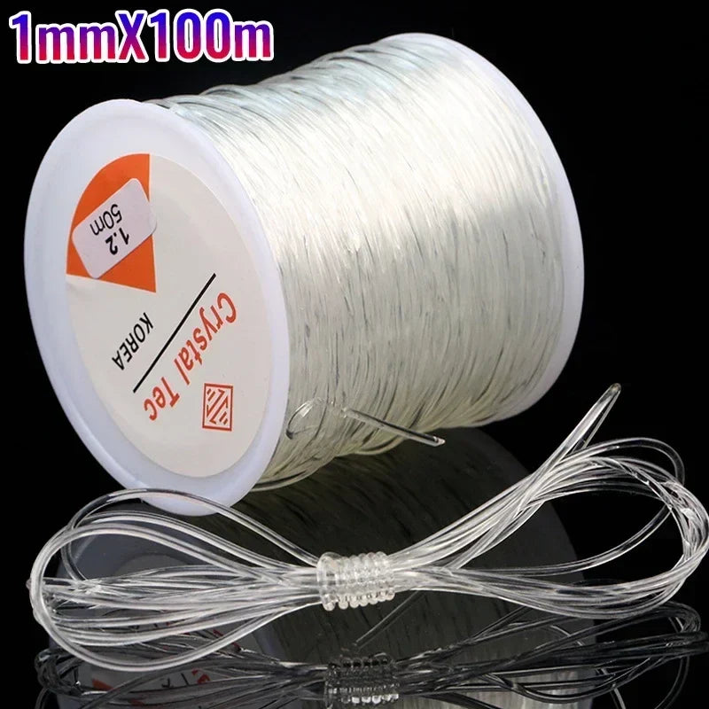 Strong Clear Elastic Stretch Jewelry Cord