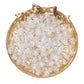 8mm Glass Crackle Spacer Beads