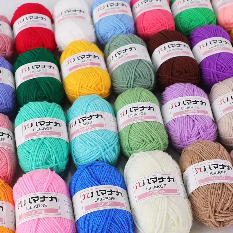 Soft Cotton Velvet Baby Knitting Yarn