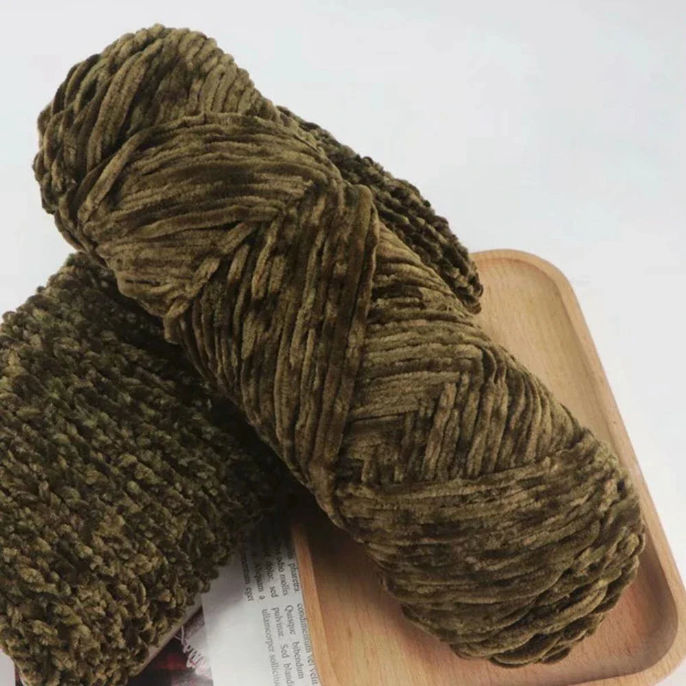 95g Chenille Soft Velvet Yarn