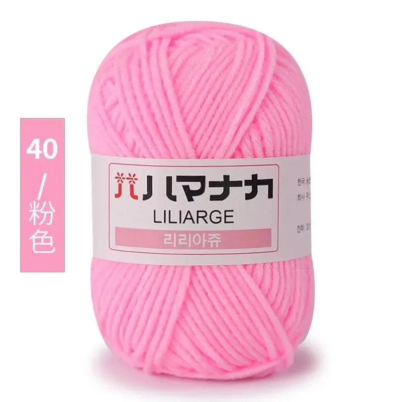 Soft Cotton Velvet Baby Knitting Yarn