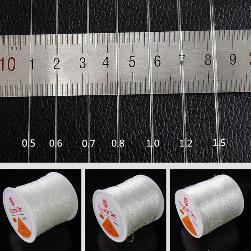 Strong Clear Elastic Stretch Jewelry Cord