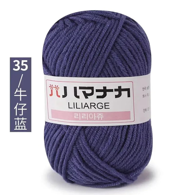 Soft Cotton Velvet Baby Knitting Yarn