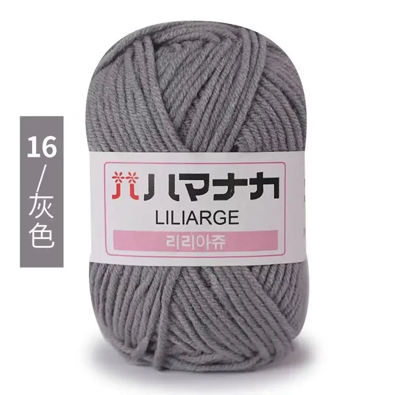 Soft Cotton Velvet Baby Knitting Yarn