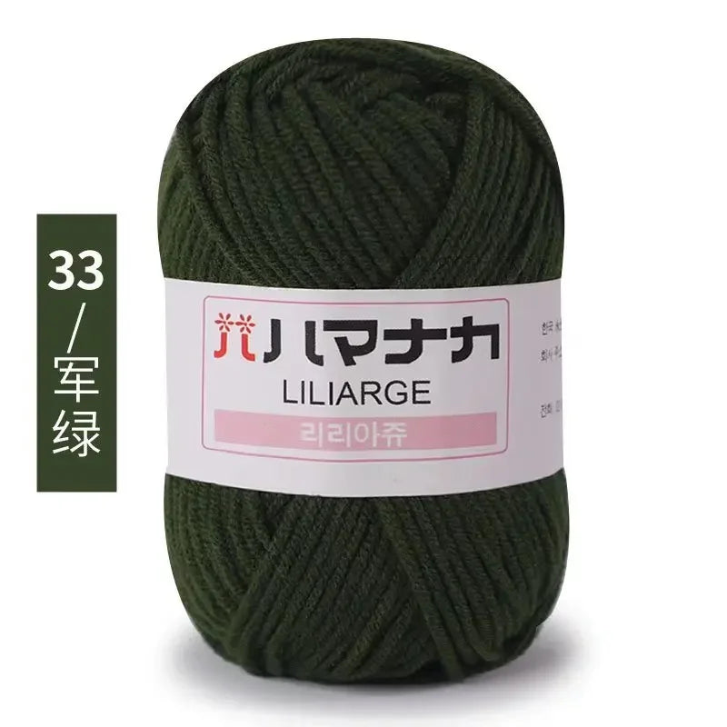 Soft Cotton Velvet Baby Knitting Yarn