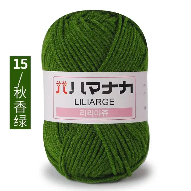 Soft Cotton Velvet Baby Knitting Yarn