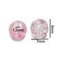 8mm Glass Crackle Spacer Beads