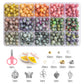 28-Color Glass Beads Bracelet Making Kit