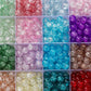 8mm Glass Crackle Spacer Beads