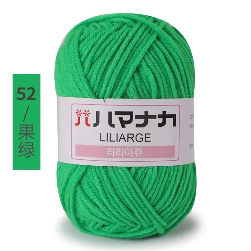 Soft Cotton Velvet Baby Knitting Yarn