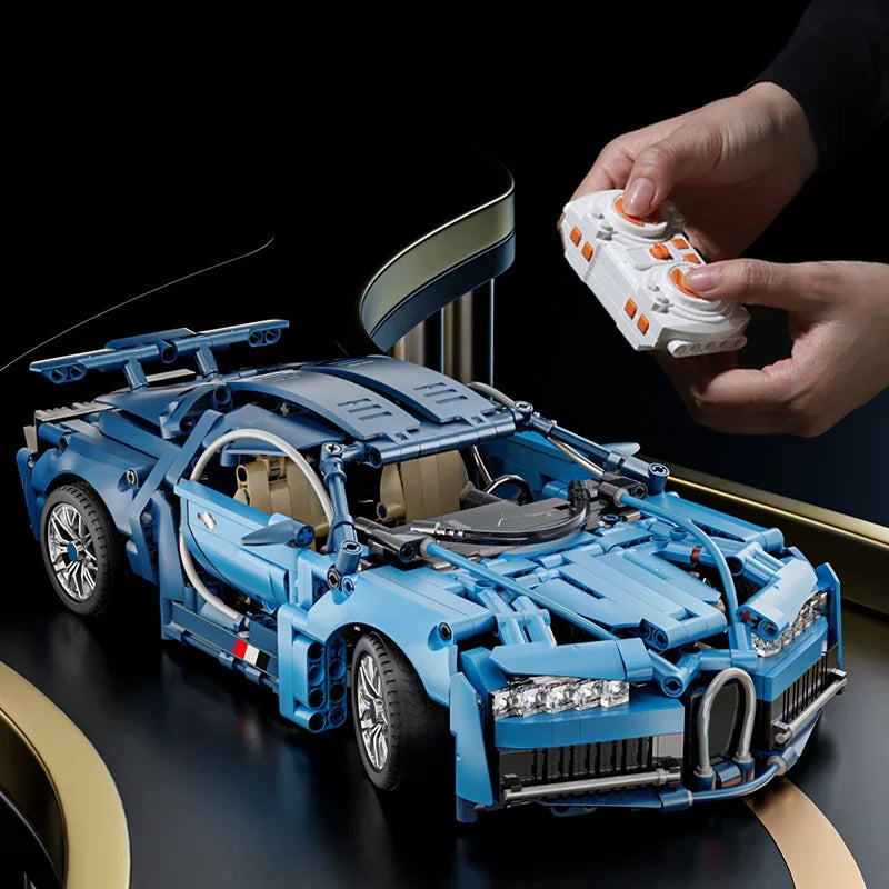 1280-Piece Technical Racing Sports Car Building Set