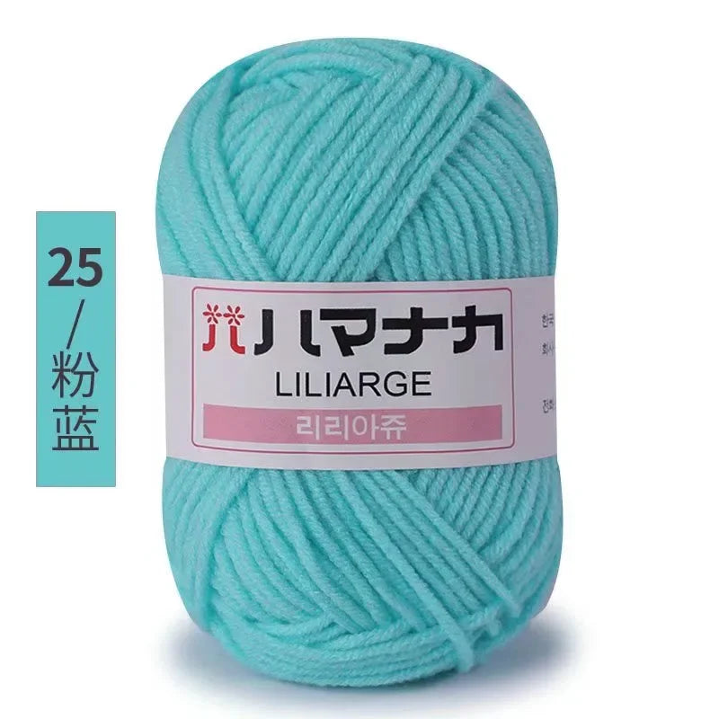 Soft Cotton Velvet Baby Knitting Yarn