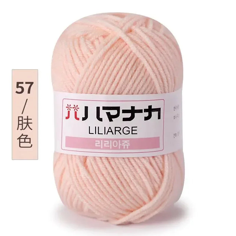 Soft Cotton Velvet Baby Knitting Yarn