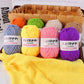 Soft Cotton Velvet Baby Knitting Yarn
