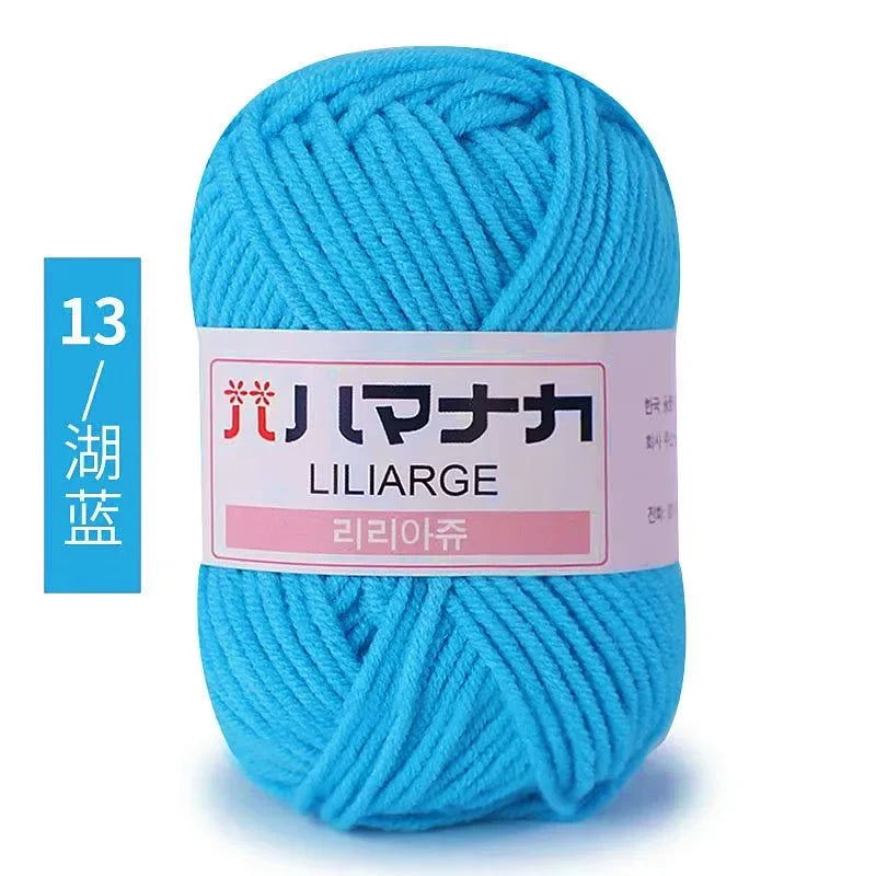 Soft Cotton Velvet Baby Knitting Yarn