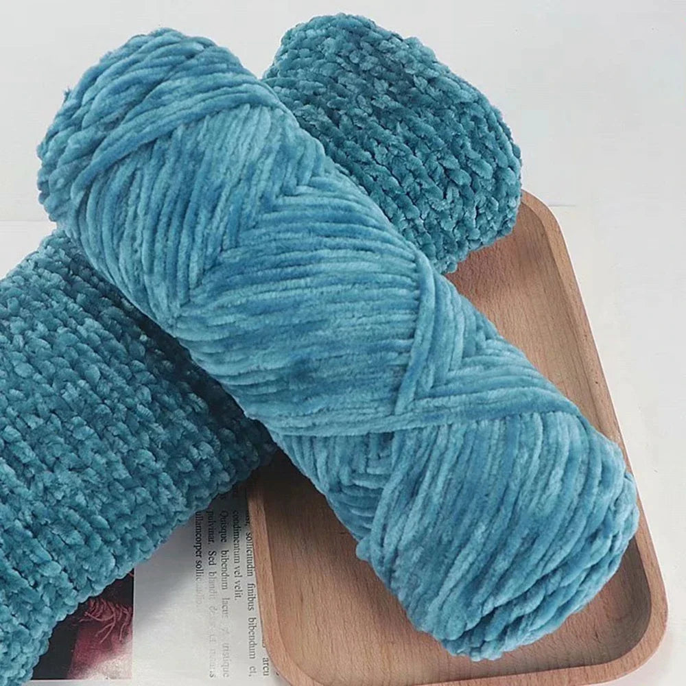 95g Chenille Soft Velvet Yarn