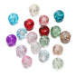 8mm Glass Crackle Spacer Beads