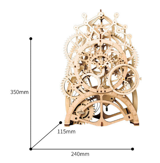 KL501/601 3D Wooden Projector & Pendulum Clock Puzzle