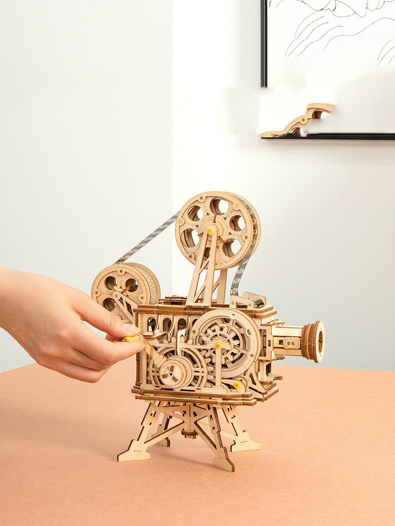 KL501/601 3D Wooden Projector & Pendulum Clock Puzzle