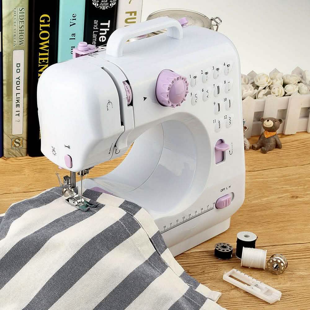 Electric Sewing Machine 12-Stitch with Foot Pedal