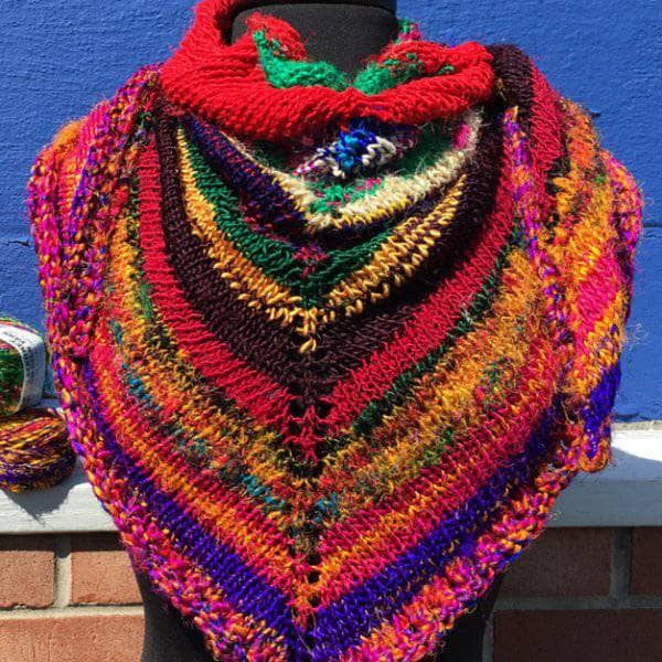 Recycled Silk Yarn Spice Market