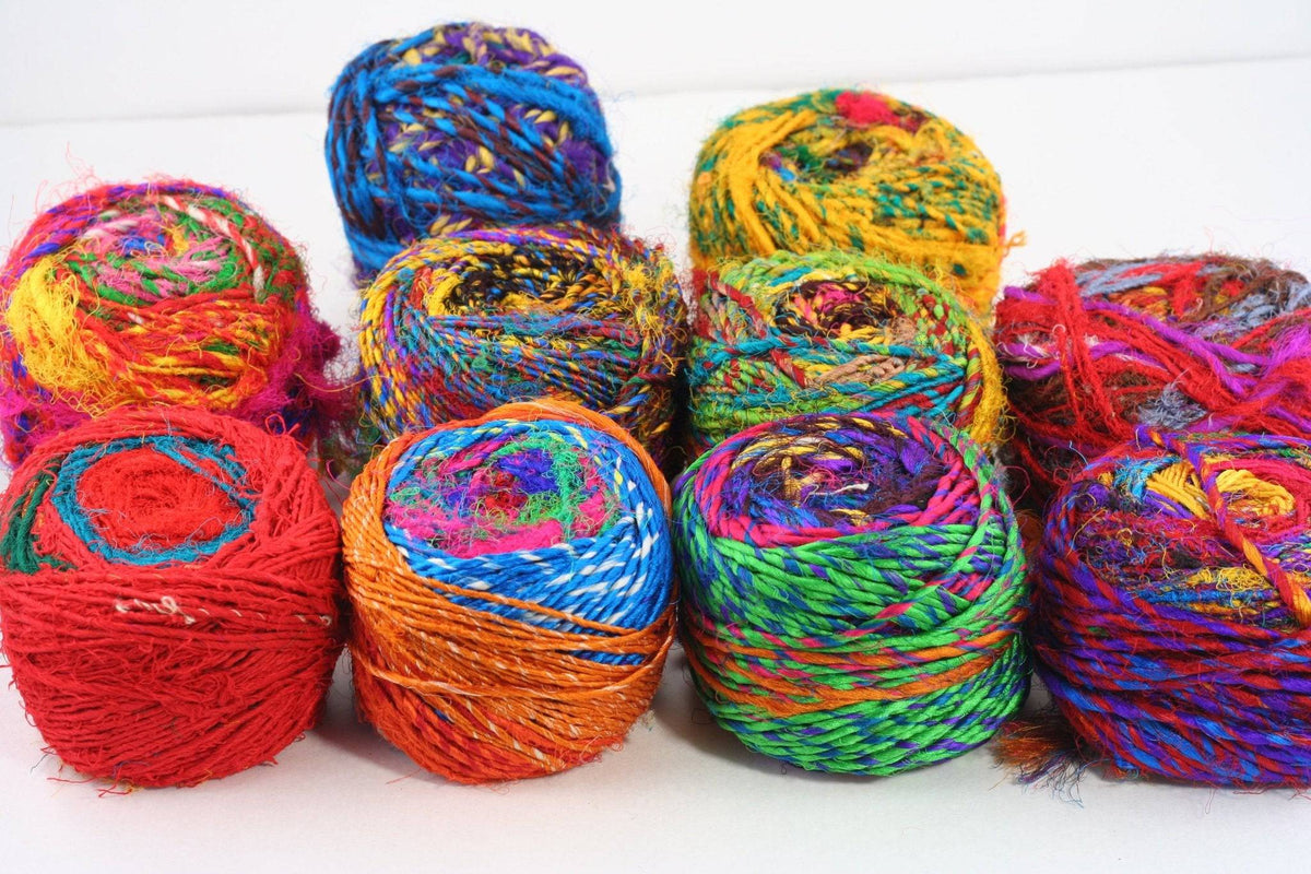 Recycled Silk Yarn Spice Market
