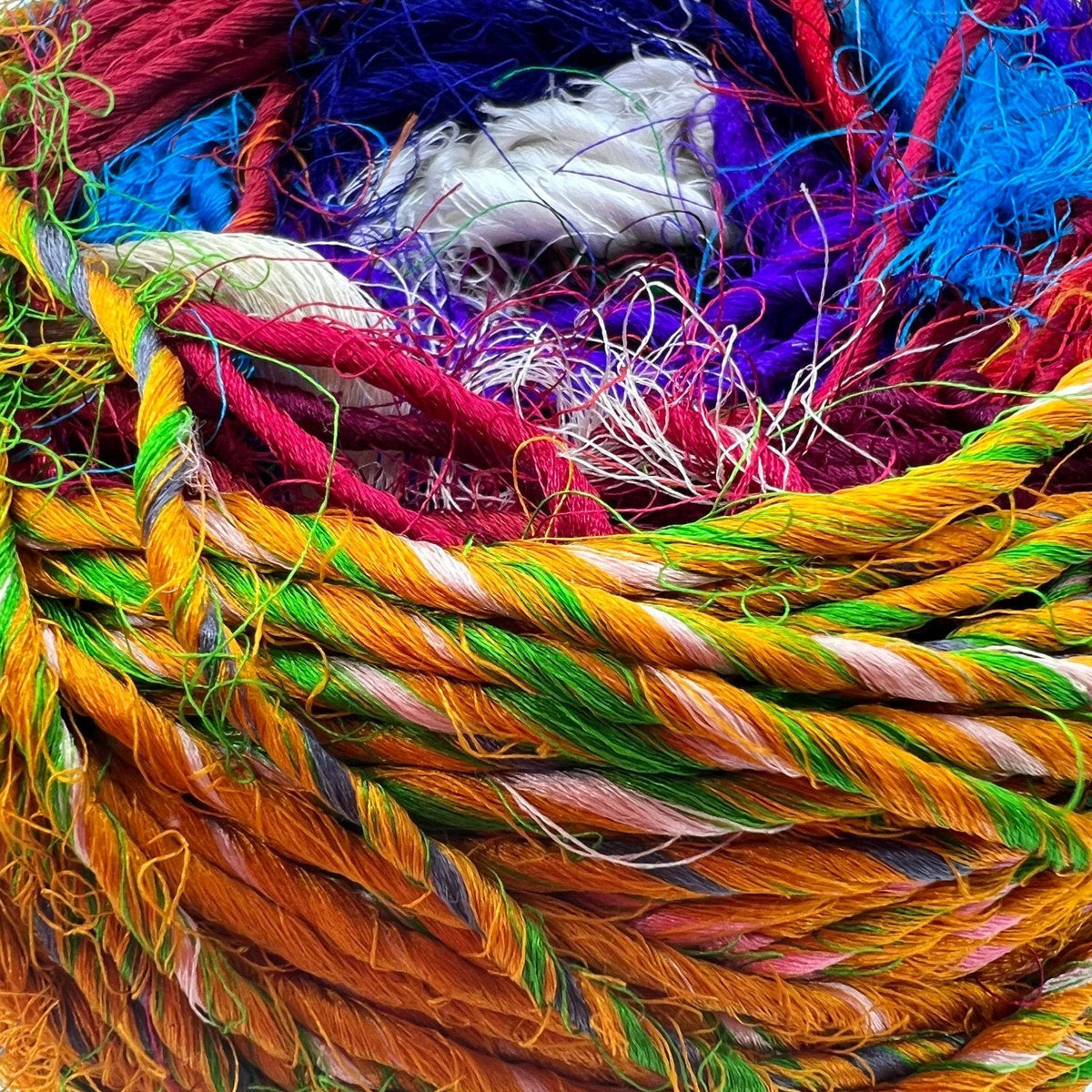 Recycled Silk Yarn Spice Market