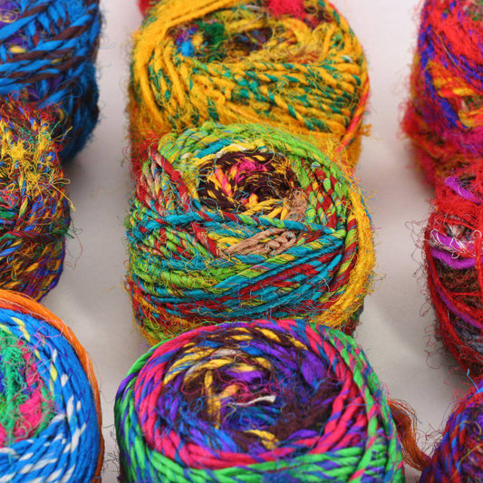 Recycled Silk Yarn Spice Market