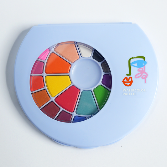 24-Color Watercolor Palette Party Favors
